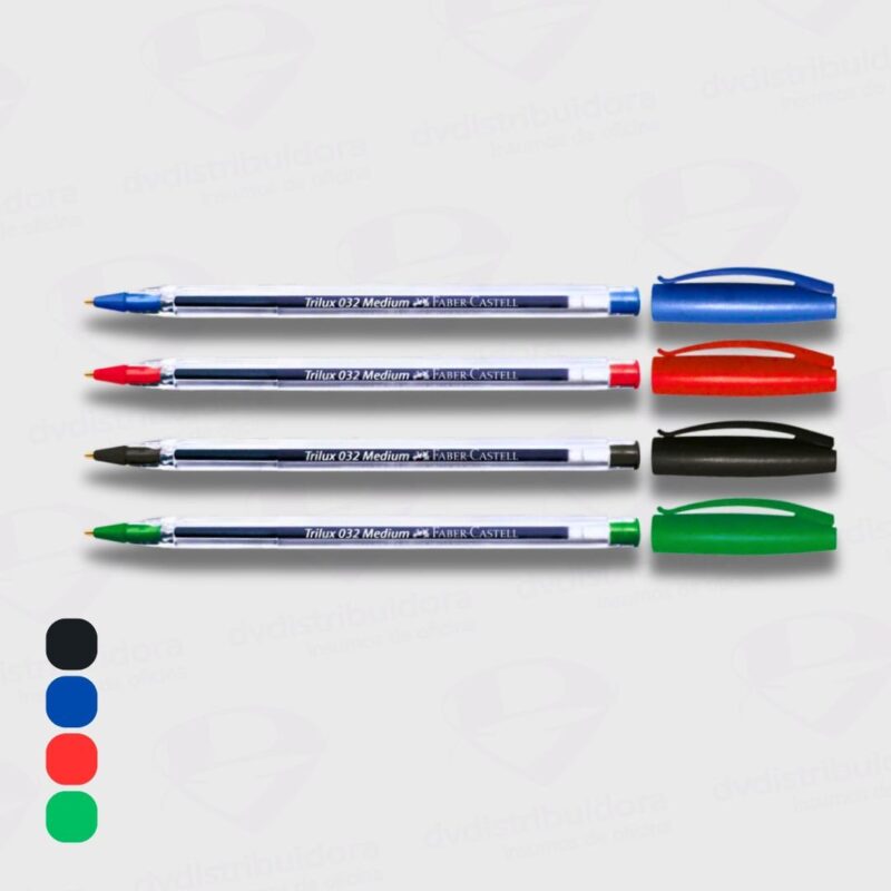 Boligrafo Lapicera Faber Castel Trilux 1MM