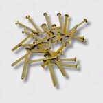 Broche Dorado Mariposa Sifap Nº7 30MM – Paquete x 100 Unidades – Seguridad En Tu Organización - Imagen 2