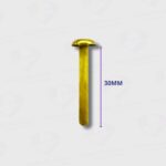 Broche Dorado Mariposa Sifap Nº7 30MM – Paquete x 100 Unidades – Seguridad En Tu Organización - Imagen 3