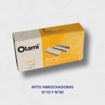 Broche Gancho Para Abrochadora Olami 10/50 x 1000 - Calidad y Duración - Imagen 2