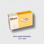 Broche Gancho Para Abrochadora Olami 21/6 - 26/6 x 1000 - Calidad y Precisión Inigualables - Imagen 2