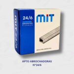 Broche Gancho Para Abrochadora Mit 24/6 x 5000 - Puntas Filosas y De Precisión - Imagen 2