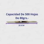 Broche Nepaco Metálico Nº 2L "Largo" Caja x 50 Unidades -  Documentos Sujetados Con Seguridad y Estilo - Imagen 5