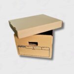 Caja Archivo De Cartón Corrugado Tipo Bancaria APE 42 x 32 x 25CM - Organización Resistente - Imagen 5