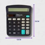 Calculadora De Escritorio Kenko KK-837B De 12 Dígitos - Accesorio Ideal y Práctico Para Tu Escritorio - Imagen 5