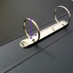 Carpeta De Fibra Negra A4 2 Anillos Redondo De 40MM Avios - Personalización En Tu Organización Laboral - Imagen 3