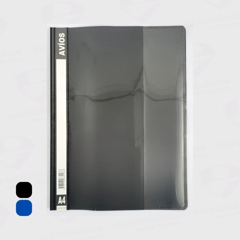 Carpeta Presentacion Base Opaca Frente Cristal A4