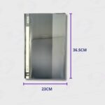 Carpeta De Presentación Oficio Frente Cristal y Base Opaca Avios - Paq. x 12 Unidades - Presentaciones Con Elegancia y Eficacia - Imagen 4