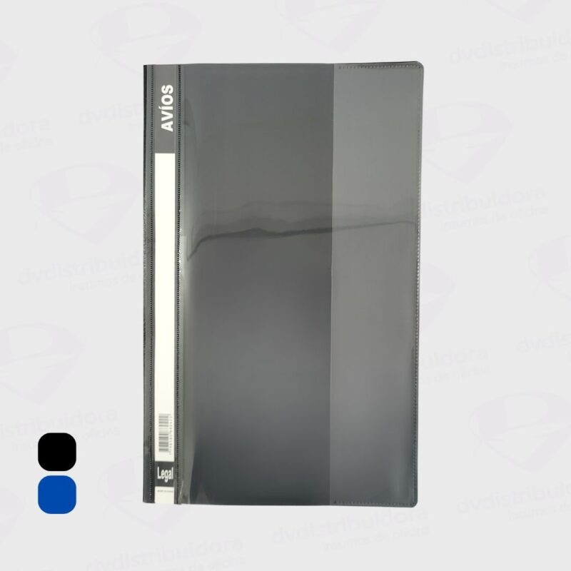 Carpeta Presentacion Base Opaca Frente Cristal Oficio