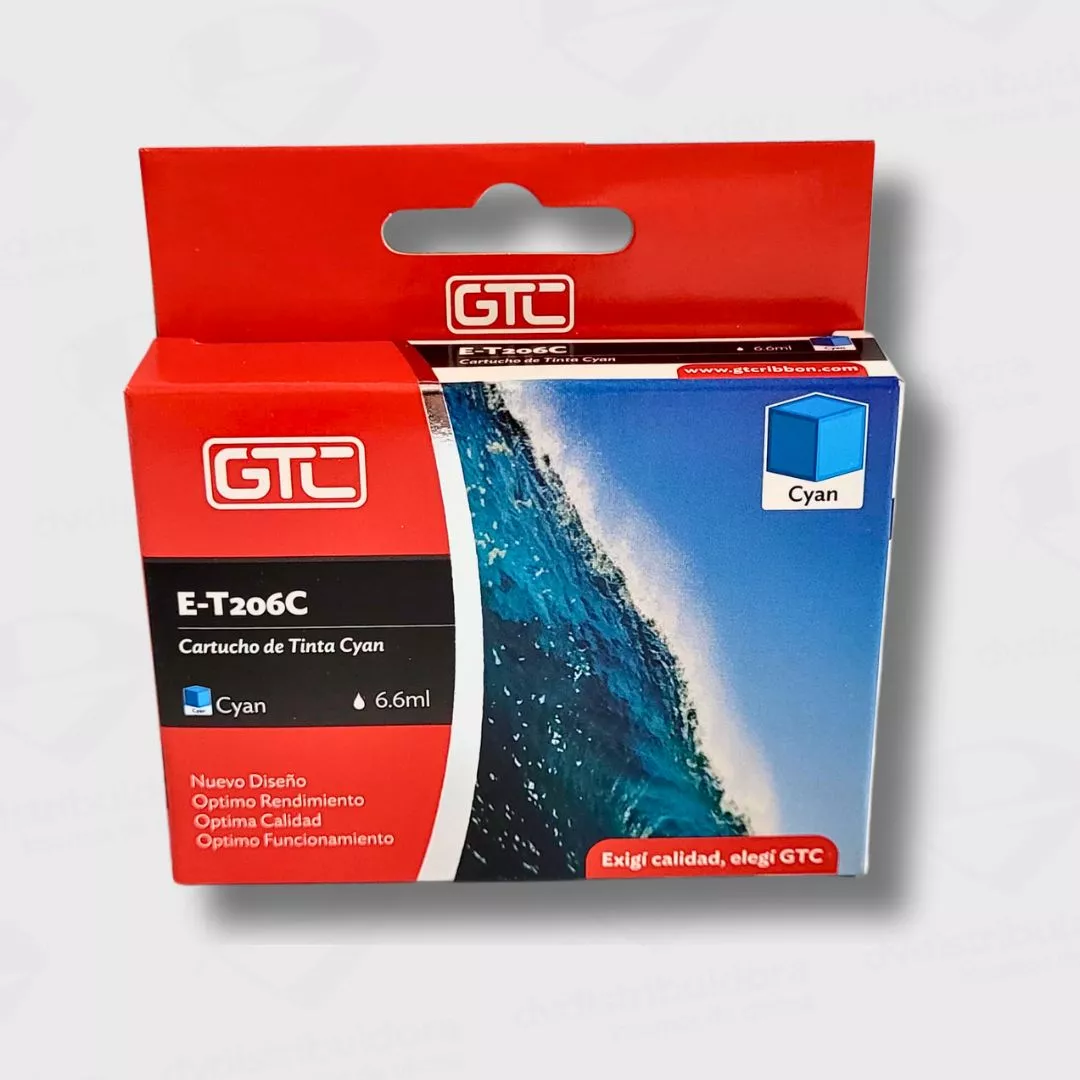 Combo x4 Cartuchos GTC Epson 206 – Para XP 2101 (Negro + Cian + Magenta + Amarillo) – 10% OFF - Imagen 3