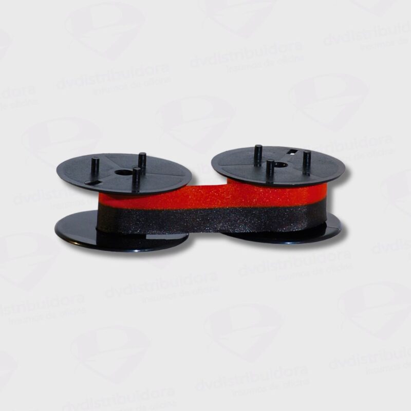 Cinta Cifra Negro Rojo Rollos Maquina De Calcular