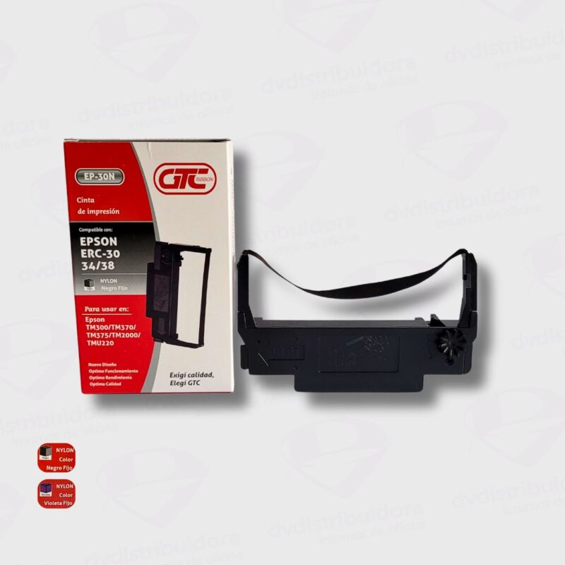 Cinta De Impresion Para Epson ERC30 34 38