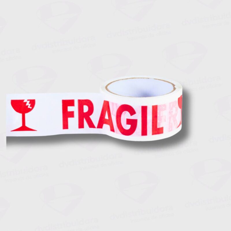 Cinta Fragil De Embalar Ancha 48MM x 50MTS