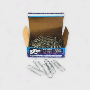 Inicio 17 Clips Ganchito Metalico De 28MM N°3 Sifap