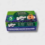 Clips Metálico Sifap Nº5 39MM - Caja x 100 Clips - Organización De Excelencia - Imagen 2