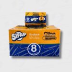 Clips Metálico Sifap Nº8 78MM - Caja x 50 Clips - Organización De Excelencia Para Tus Documentos - Imagen 3