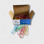 Clips De Color Metálico Forrado Olami 50MM Nº6 - Caja x 50 Clips - Calidad y Estilo En Organización