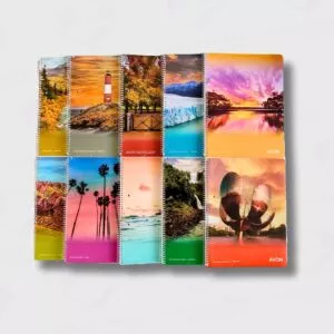 Inicio 15 Cuaderno Con Espiral Chico Escolar x 84 Hojas Avon