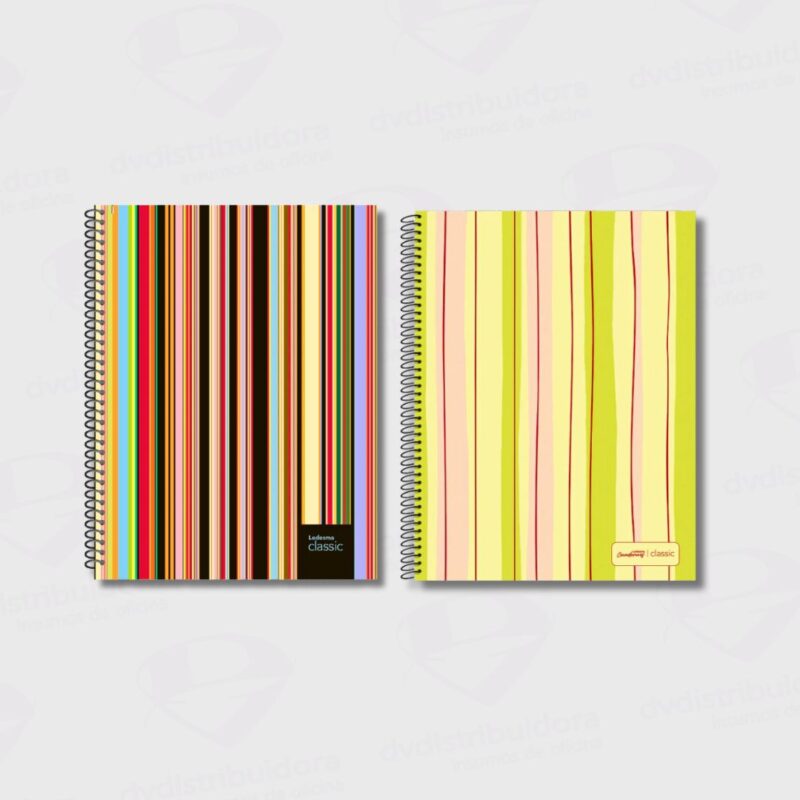Cuaderno Con Espiral Tapa Dura A4 x 80 Hojas Ledesma Classic