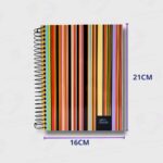 Cuaderno Con Espiral Tapa Dura Ledesma Classic Chico 16CM x 21CM 120 Hojas - Escritura y Organización De Excelencia - Imagen 2