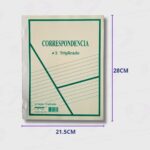Cuaderno De Correspondencia APE 21,5CM x 28CM Nº3 Triplicado - Hojas Rayadas - Estilo, Calidad y Diseño - Imagen 4