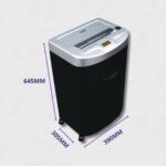 Destructora De Papeles Dasa 2415CDC - Hasta 17 Hojas - Corte En Partículas De 3,8MM X 40MM - Excelencia En Destrucción - Imagen 3