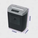 Destructora De Papeles Dasa 2208CC - Hasta 8 Hojas - Corte En Partículas De 4MM X 45MM - Modelo Compacto - Imagen 3