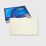 Fichas Rayadas Mil28 N°3 De 20CM x 12CM - Paquete x 100 Unidades - Organiza y Almacena