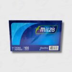 Fichas Rayadas Mil28 N°3 De 20CM x 12CM - Paquete x 100 Unidades - Organiza y Almacena - Imagen 2