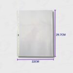 Folios Cristal A4 40 Micrones Liggo – Paquete x 100 Unidades - Transparencia y Calidad - Imagen 3