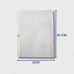 Folios Cristal A4 40 Micrones Liggo – Paquete x 100 Unidades - Transparencia y Calidad - Imagen 3