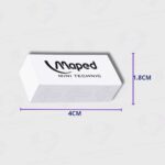 Goma De Borrar Lápiz Maped - Technic 300 - Borrado Preciso y Ecológico - Imagen 3