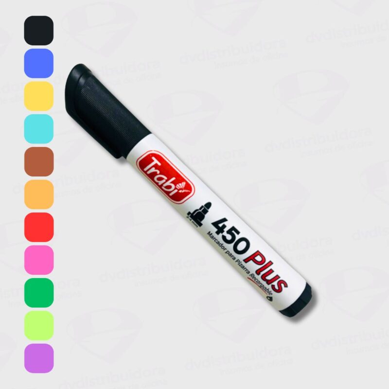 Marcador Para Pizarra Recargable Trabi 450