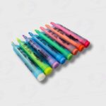 Marcador Para Vidrio Pelikan Window 600 Punta Cuadrada - Blister x 8 Colores - Tinta Luminosa