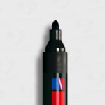 Marcador Permanente Fibrón Edding 300 Punta Redonda - Recargable - Ideal para Papel Cartón y Plástico - Imagen 2