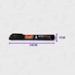 Marcador Permanente Fibrón Trabi 410 Punta Cuadrada -  Recargable - Trazos Definidos De Excelencia - Imagen 5