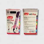 Marcador Permanente Fibrón Trabi 411 Punta Redonda - Recargable - Secado Instantaneo - Imagen 2