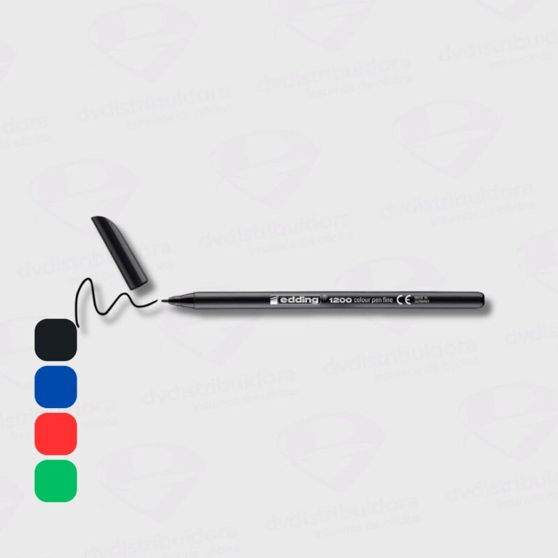 Marcador Rotulador Al Agua Edding 1200 Punta Redonda