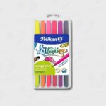 Marcadores Punta Pincel Pelikan Markana Lettering - Set x12 Colores - Excelencia En Creatividad y Precisión - Imagen 2