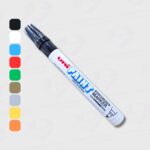 Marcador Permanente de Tinta a Base de Esmalte Uni Paint PX20 Punta Redonda - Calidad y Durabilidad En Cada Trazo
