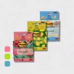 Notas Adhesivas Fluo Post It Pop Up 76MM x 76MM De 90 Hojas - Con Porta Notas - Ideal Para El Estudiante