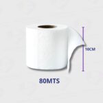 Papel Higiénico Higienol Max Plus Hoja Simple - Paquete De 4 Rollos De 80MTS - Suavidad Con Extracto De Aleo - Imagen 2