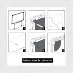 Pizarra Para Marcadores Blanca Laminada Olami 90CM x 120CM - Marco Aluminio - Presentaciones De Calidad - Imagen 3