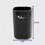 Porta Lápiz Cuadrado Negro Pizzini - Elegante y Práctico - Imagen 4