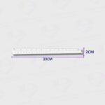 Regla Escalímetro Triaungular Pizzini 170/1 - Escalas 1:20 a 1:125 - Durabilidad y Precisión - Imagen 7