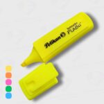 Resaltador Chato Fluo Pelikan Flash Punta Biselada - Diseño Práctico y Ligero
