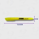 Resaltador Neon Fluo Ezco Punta Biselada - Uso Escolar y Oficina - Imagen 3