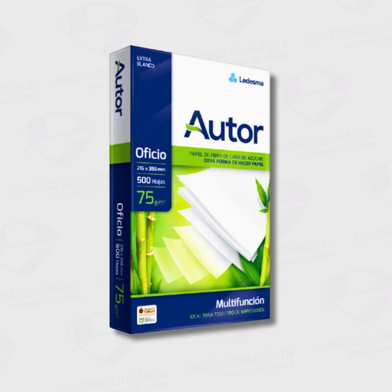 Resma Autor Ledesma Oficio 75grs