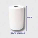 Rollo Para Máquina de Calcular Obra 75mm x 30mts - Paquete x 10 Rollos - Imagen 3