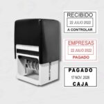 Sello Fechador Personalizado Automático Professional Seal F3005 - 6x4cm - ¡Un toque personal en cada impresión!